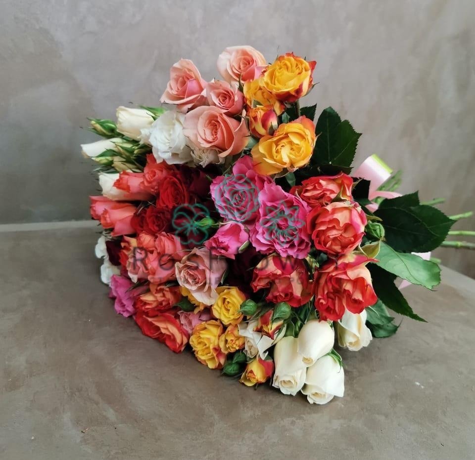 Букет цветов из: Розы в Локне