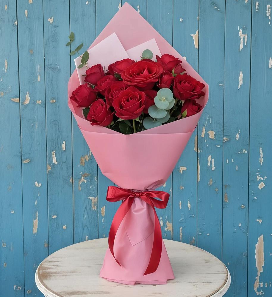 Букет цветов из: Розы в Локне