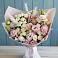 Букет цветов из: Альстромерии и Розы в Локне