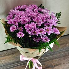 Букет цветов из:  Хризантемы #REPLACE_PRED# Локне