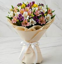 Букет цветов из:  Альстромерии #REPLACE_PRED# Локне