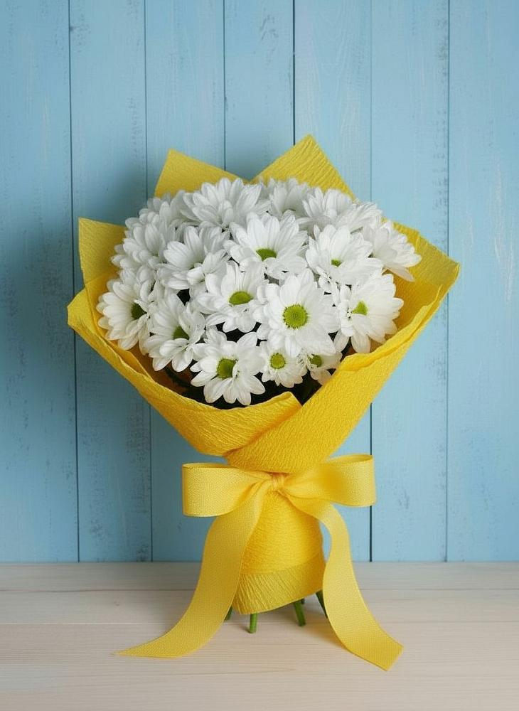 Букет цветов из: Хризантемы в Локне