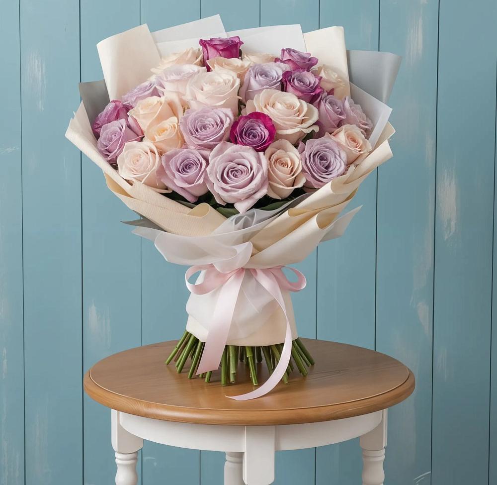 Букет цветов из: Розы в Локне