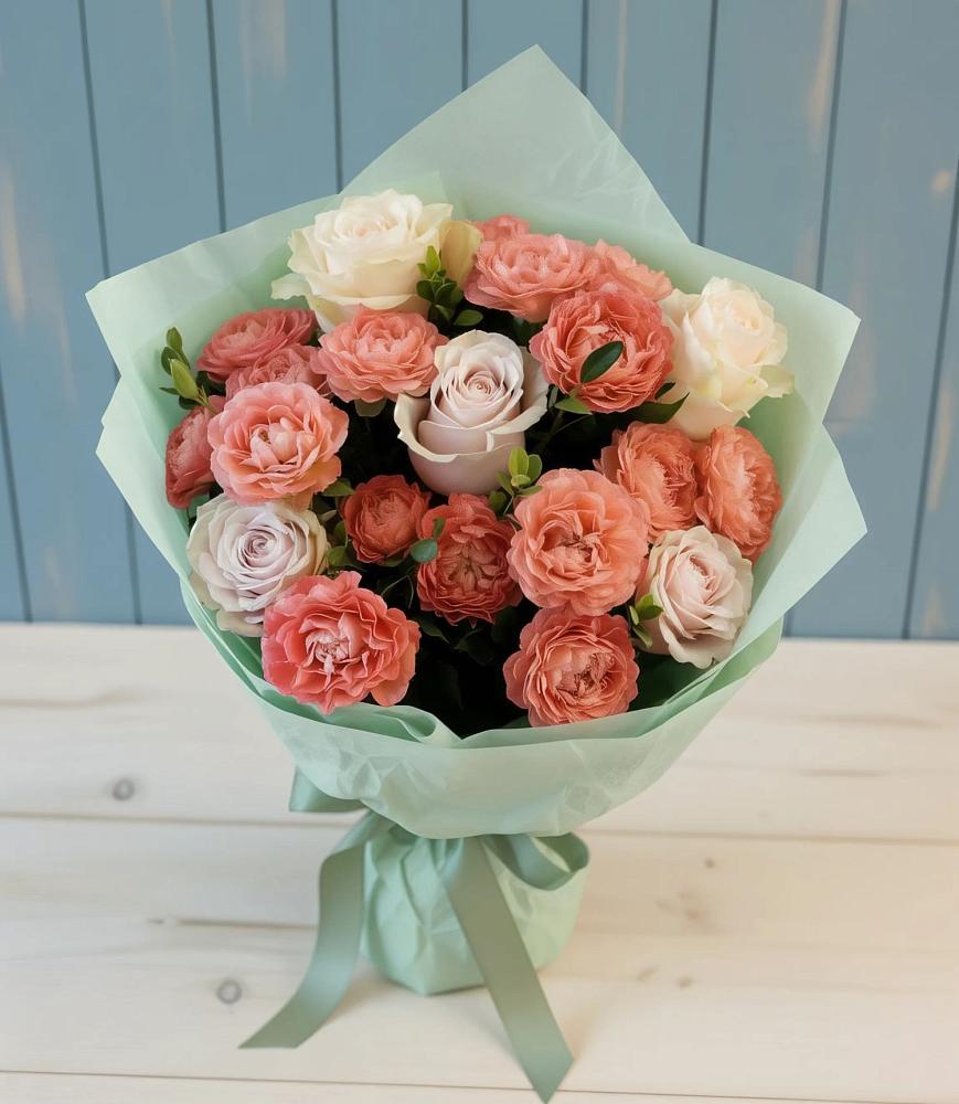 Букет цветов из: Розы в Локне