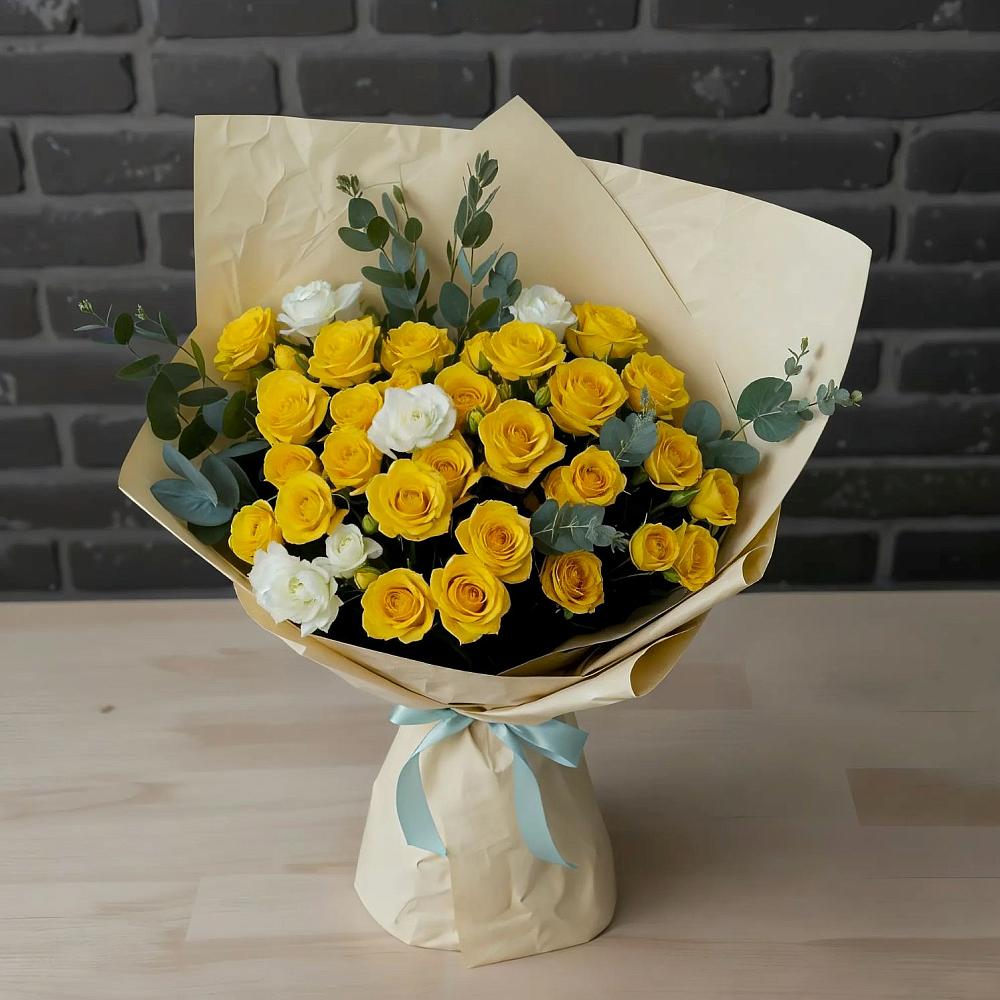 Букет цветов из: Розы в Локне