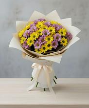 Букет цветов из:  Хризантемы в Локне