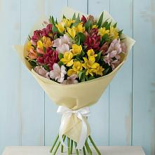 Букет цветов из:  Альстромерии в Локне